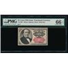 Image 1 : 25 Cent Fifth Issue Fractional Note PMG 66EPQ