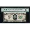 Image 1 : 1928A $20 Atlanta Federal Reserve Note PMG 64