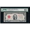 Image 1 : 1928D $2 Legal Tender Note PMG 65EPQ