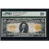 Image 1 : 1922 $20 Gold Certificate PMG 30