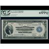 Image 1 : 1918 $1 Philadelphia Federal Reserve Bank Note PCGS 65PPQ