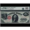 Image 1 : 1917 $1 Legal Tender Note PMG 66EPQ