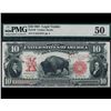 Image 1 : 1901 $10 Bison Legal Tender Note PMG 50