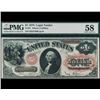 Image 1 : 1878 $1 Legal Tender Note PMG 58