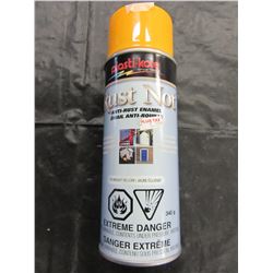 PLASTI-KOTE RUST NOT ANTI RUST ENAMEL SPRAY PAINT - PER CAN
