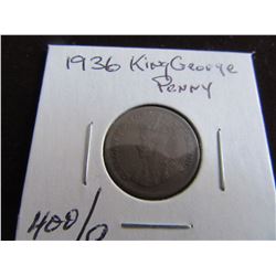 1936 CANADA KING GEORGE V PENNY