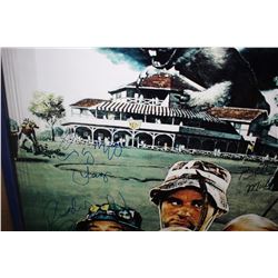 Autographed Caddyshack Framed Movie Poster