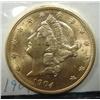 Image 1 : 1904 $20 U.S. LIBERTY GOLD COIN