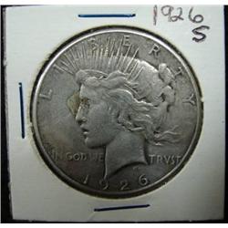 1926-S U.S. PEACE DOLLAR