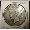 Image 1 : 1921 U.S. PEACE DOLLAR