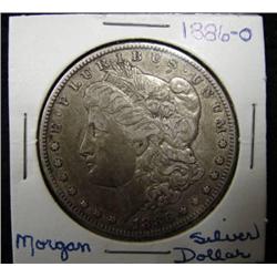 1886-O MORGAN SILVER DOLLAR