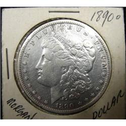 1890-O MORGAN SILVER DOLLAR