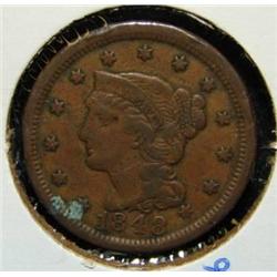 1848 U.S. LARGE CENT