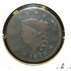 1816 U.S. LARGE CENT