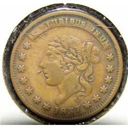 1837 HARD TIMES TOKEN