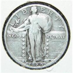 1929-S STANDING LIBERTY QUARTER