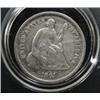 Image 1 : 1861 SEATED LIBERTY HALF DIME