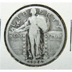 1928-S STANDING LIBERTY QUARTER