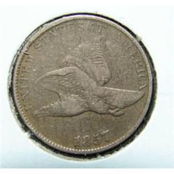 1857 FLYING EAGLE CENT