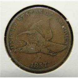 1857 FLYING EAGLE CENT