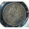 Image 1 : 1857 SEATED LIBERTY HALF DIME