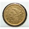 Image 1 : 1847-O $2 ½ LIBERTY GOLD COIN