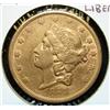 Image 1 : 1869-S $20 LIBERTY GOLD COIN