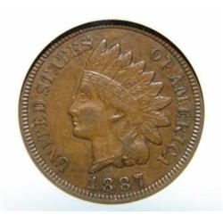 1887 INDIAN HEAD CENT