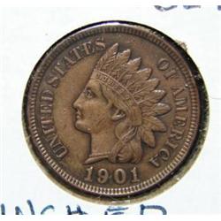 1901 INDIAN HEAD CENT