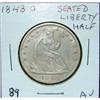 Image 1 : 1848-O SEATED LIBERTY HALF DOLLAR