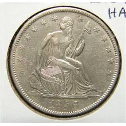 1856 SEATED LIBERTY HALF DOLLAR