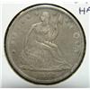 Image 1 : 1863 SEATED LIBERTY HALF DOLLAR