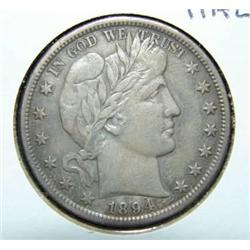 1894-S BARBER HALF DOLLAR