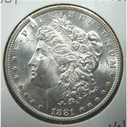 1881 MORGAN SILVER DOLLAR