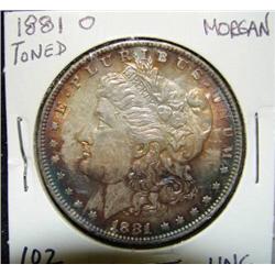 1881-O MORGAN SILVER DOLLAR