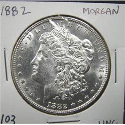 1882 MORGAN SILVER DOLLAR