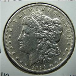 1891-CC MORGAN SILVER DOLLAR