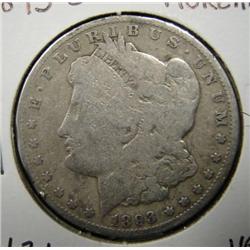 1893-O MORGAN SILVER DOLLAR