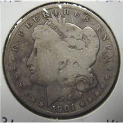 1901-S MORGAN SILVER DOLLAR