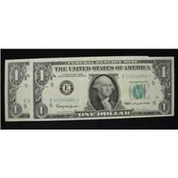 TWO 1963 $1 FEDERAL RESERVE NOTES