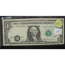 1981 $1 FEDERAL RESERVE NOTE