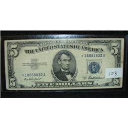 1953 $5 U.S. SILVER CERTIFICATE