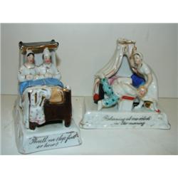 PAIR OF 19TH CENTURY FIGURINES