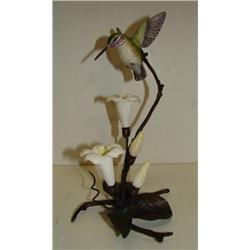 BOEHM PORCELAIN HUMMINGBIRD FIGURINE