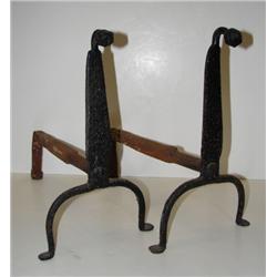 19TH CENTURY WROUGHT IRON KNIFE-BLADE A