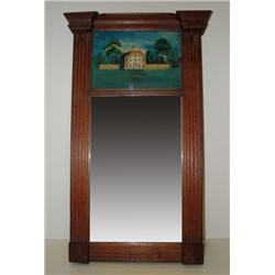 19TH CENTURY SHERATON MIRROR