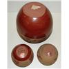 Image 3 : NATIVE AMERICAN DECORATED REDWARE SET