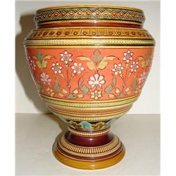 METTLACH STONEWARE BOWL