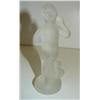 Image 2 : SIGNED LALIQUE FROSTED GLASS FIGURINE