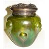 Image 1 : UNSIGNED LOETZ ART GLASS CRACKER JAR